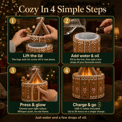Gingerbread & Santa Diffusers