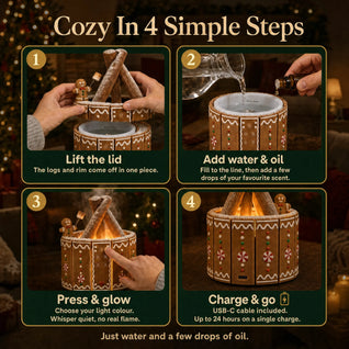 Gingerbread & Santa Diffusers