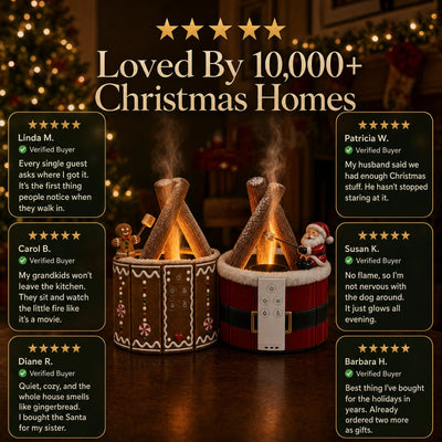 Gingerbread & Santa Diffusers