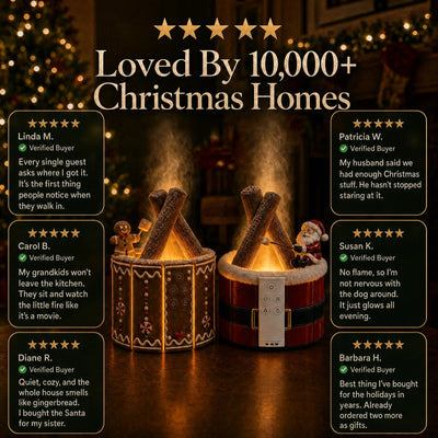 Gingerbread & Santa Diffusers